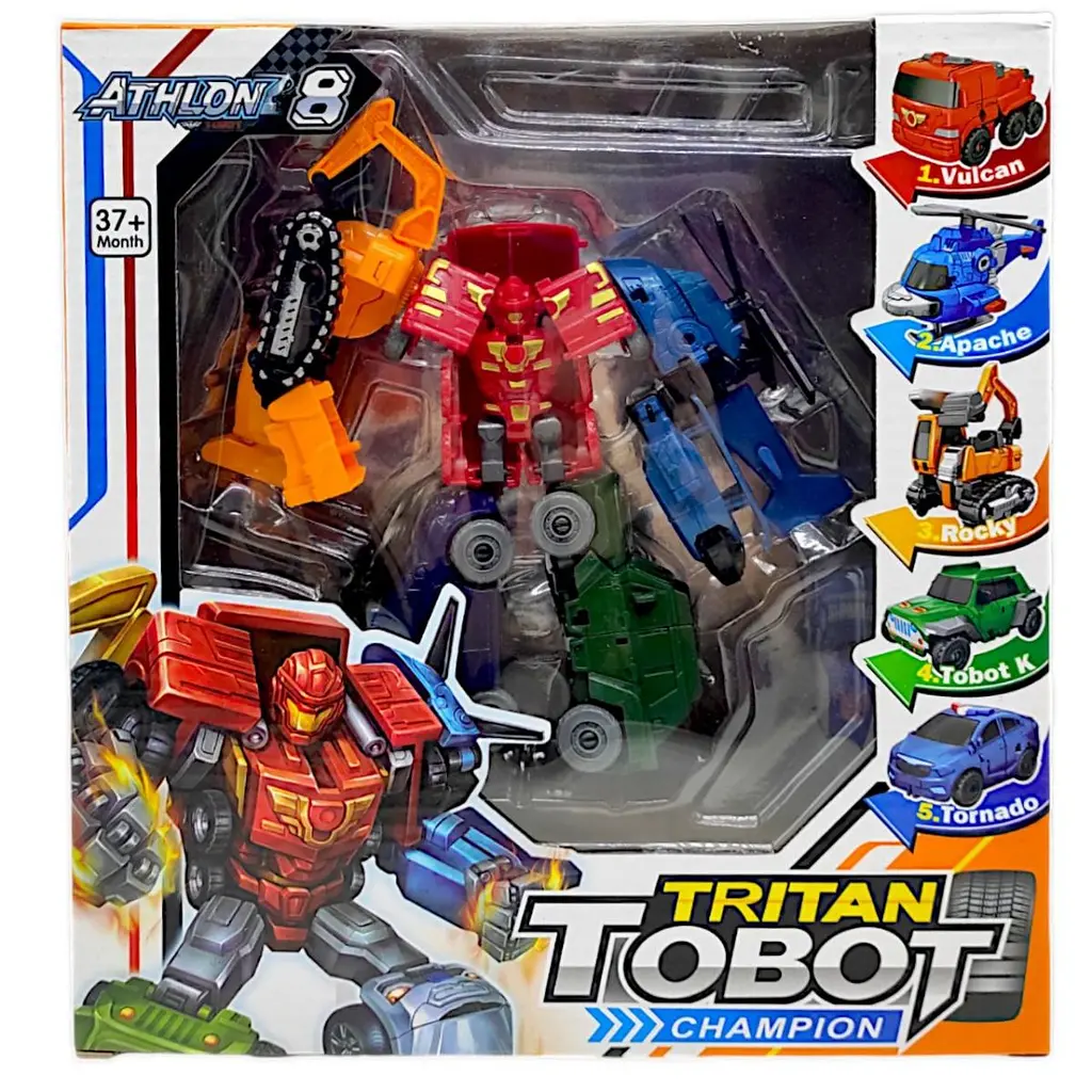 Трансформер HD 45 "Tritan Tobot. Champion" в коробці (6920108506737)