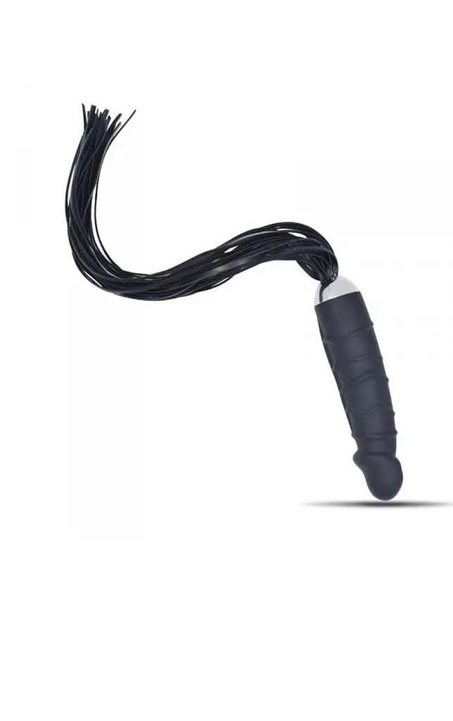 Анальна пробка Toyz4lovers Real Anal Whip Small, 15.5 см (чорний) - фото 4