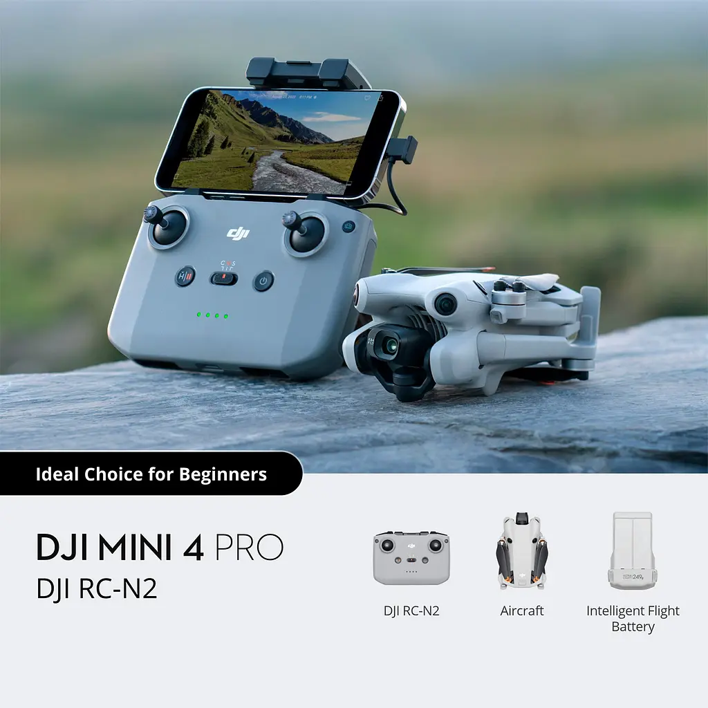 Квадрокоптер DJI Mini 4 Pro with RC-N2 Remote Controller (CP.MA.00000731.03) [96624] - фото 12