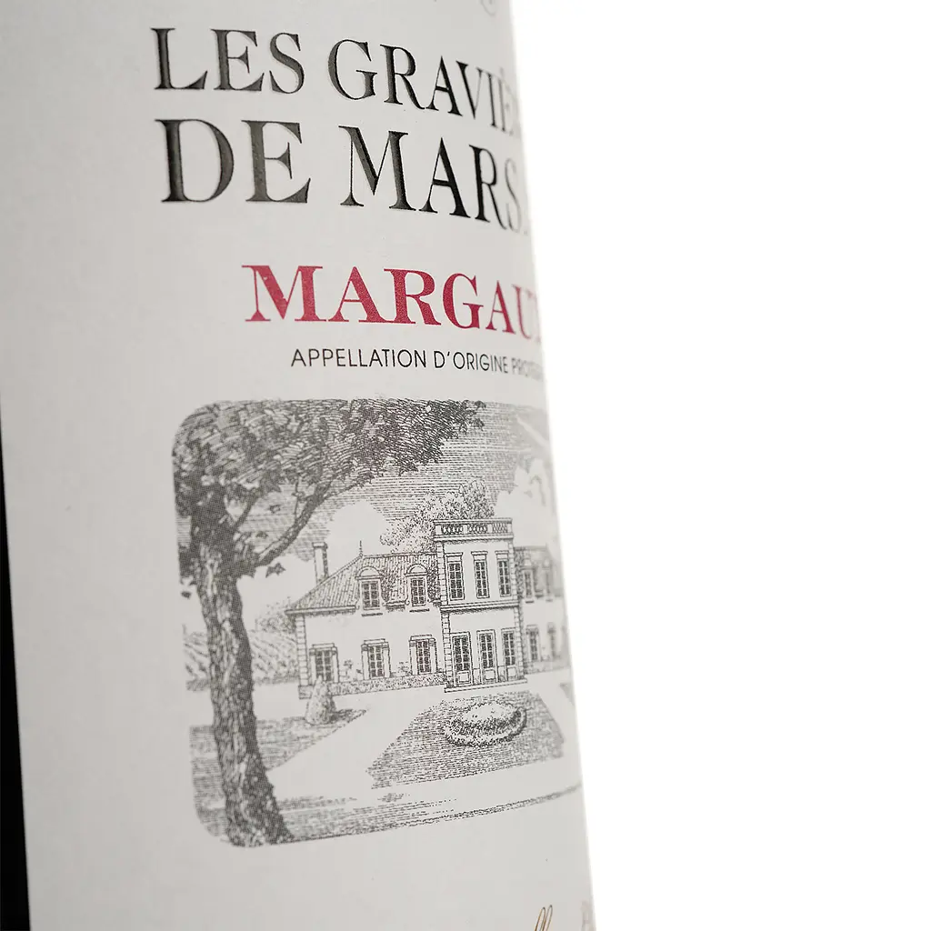 Вино Chateau Les Gravieres de Marsac Margaux, червоне, сухе, 13,5%, 0,75 л (1313650) - фото 3