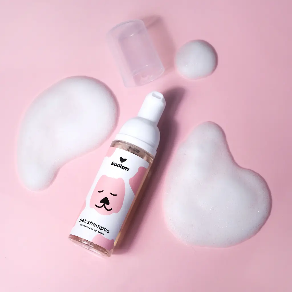 Шампунь-пенка Kudlati для чувствительной кожи питомцев 50 мл - фото 2