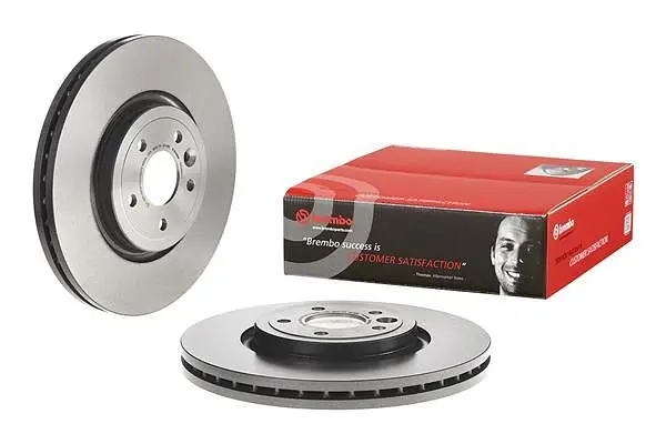 Диск гальмівний вентильований Jaguar XF II, Xe 15-25р Brembo (09.D063.11) - фото 2