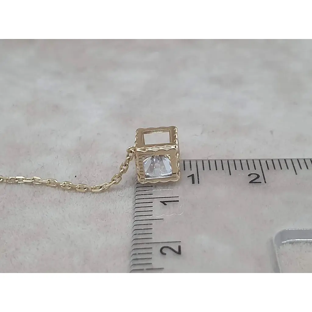 Золоті сережки-протяжки Імперія золота з фіанітами. СПП801(1)ЛИ - фото 7