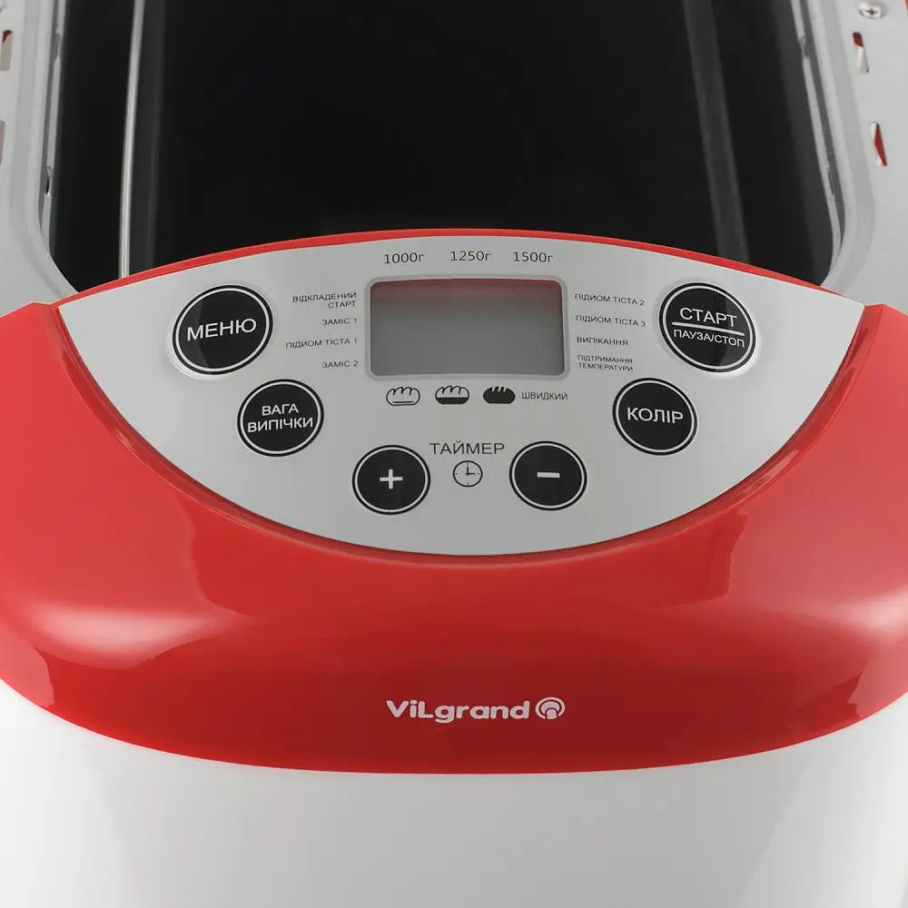 Хлебопечка ViLgrand VBM85152 White - фото 2