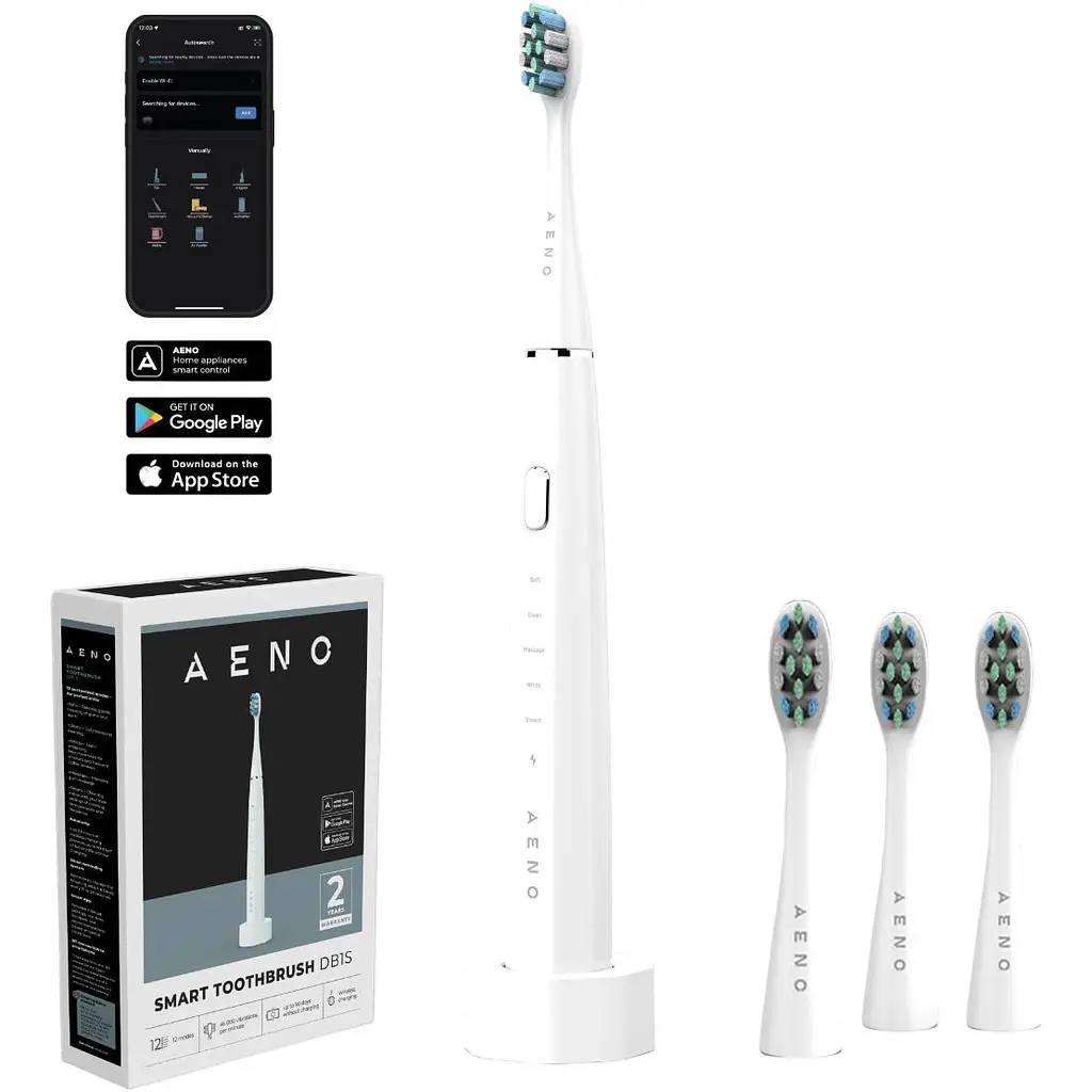 Електрична зубна щітка AENO DB1S White (ADB0001S) [145860] - фото 7