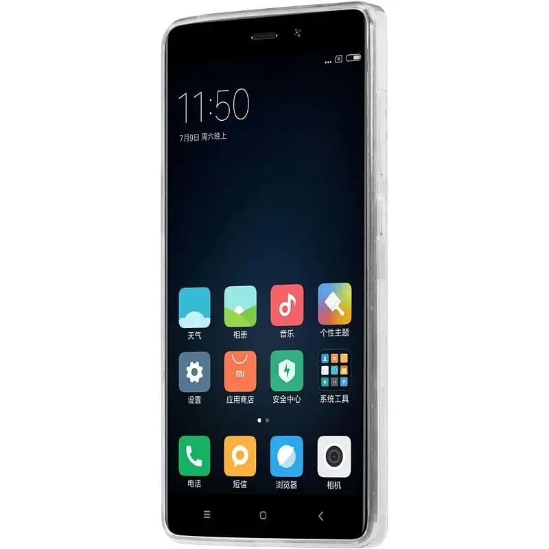 Чохол-накладка Nillkin TPU Nature Xiaomi Redmi 4 White - фото 6