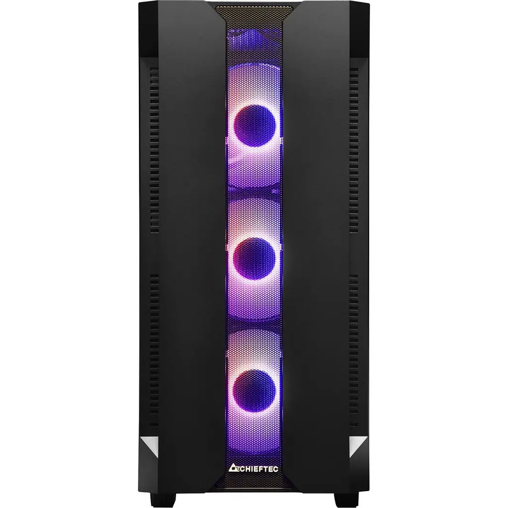 Корпус Chieftec Gaming Hunter Tempered Glass Edition (GS-01B-OP) [134604] - фото 3