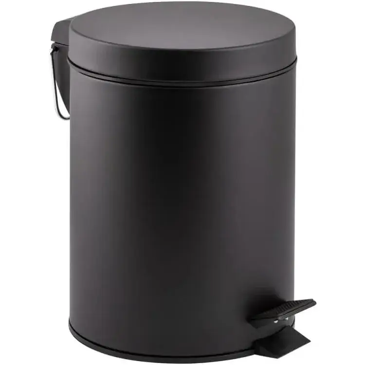 Відро для сміття Qtap Liberty BLM 1149, Чорний матовий