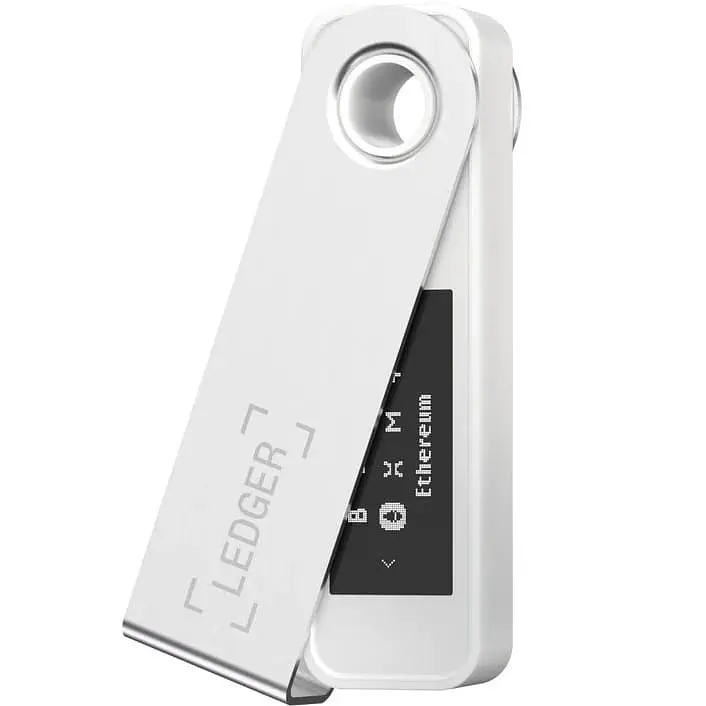 Апаратний гаманець для криптовалют Ledger Nano S Plus Mystic White (LNSPMW) - фото 2