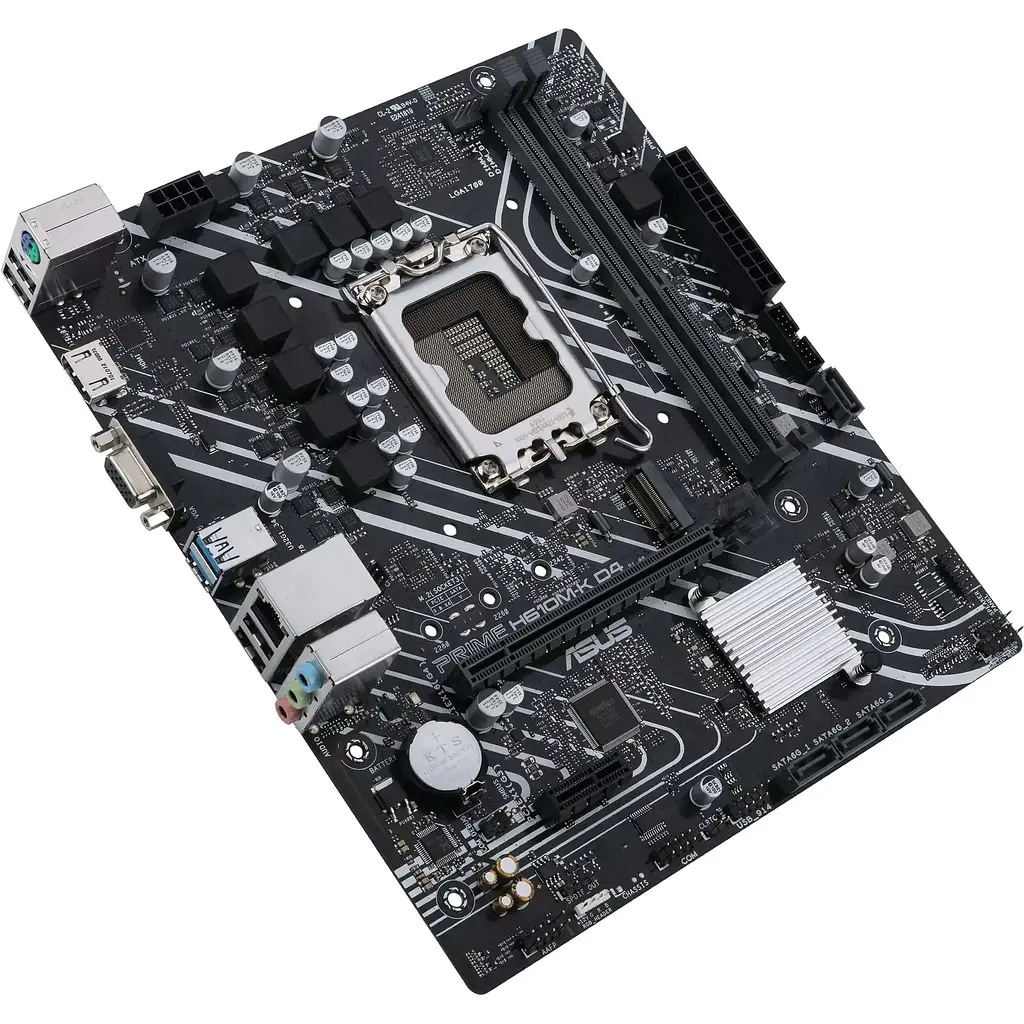 Материнська плата Asus Prime H610M-K D4 s1700 H610 2xDDR4 M.2 HDMI-VGA mATX - фото 4