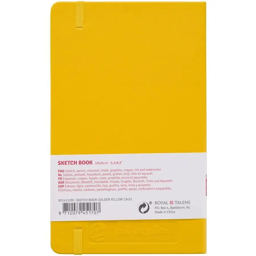 Блокнот для графики Royal Talens Art Creation А5 (13х21см) 140г/м2 80л Golden Yellow - фото 2
