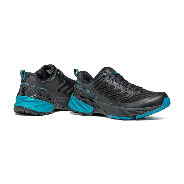 Кросівки Scarpa Rush GTX 42 Чорний-Бірюзовий - фото 7
