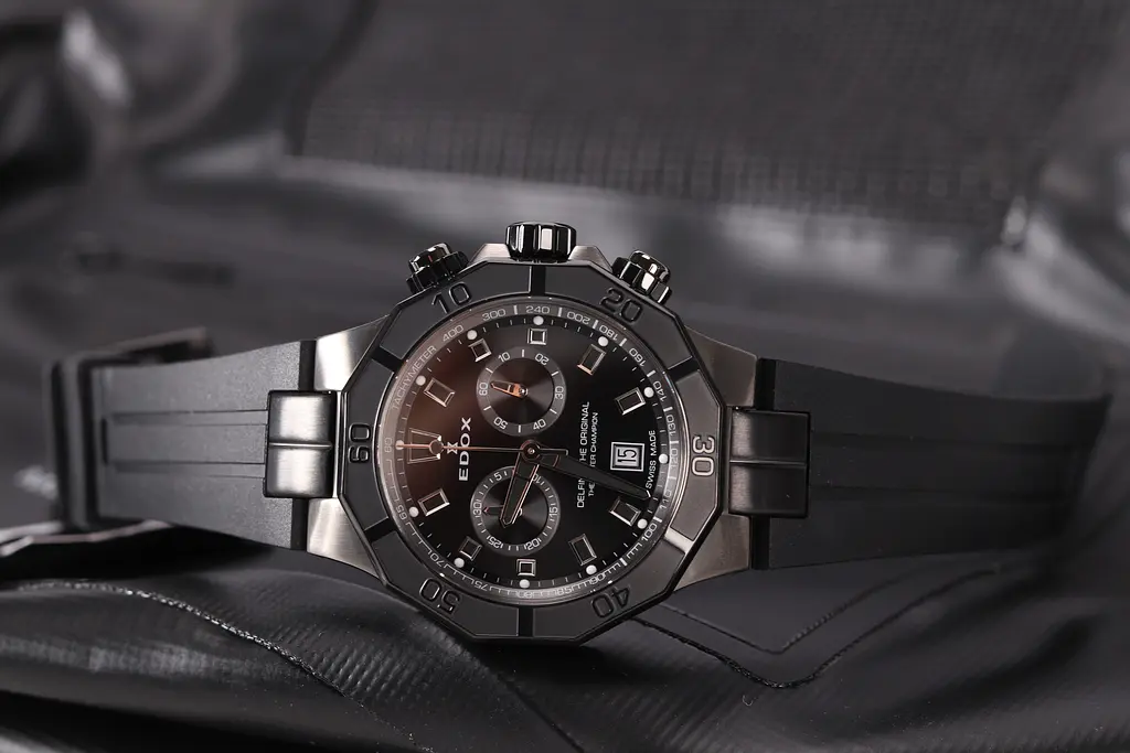 Годинник Edox Delfin Chronograph 10113 37GNCA NGIN - фото 5