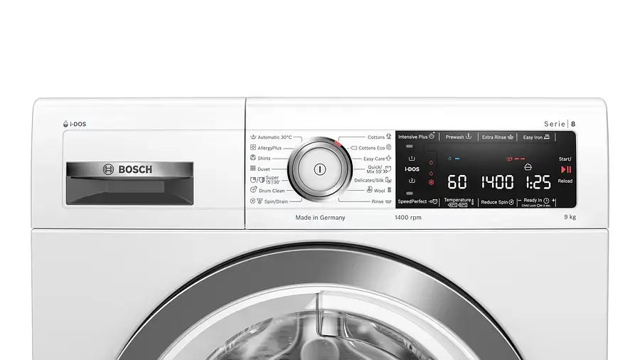 Пральна машина Bosch з фронтальним завантаженням WAV28K90ME, 9кг, 1400, A+++, 60см, Дисплей, Білий (WAV28K90ME) - фото 3