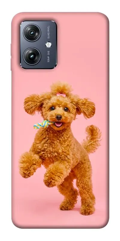 TPU чохол Demsky Happy poodle для Motorola Moto G54