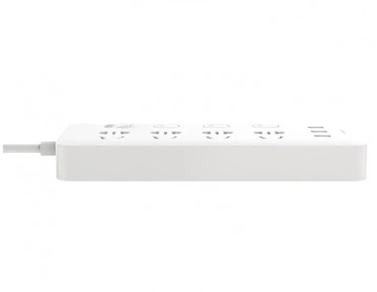Мережевий фільтр-подовжувач MiJia Power Strip (4 розетки + 3 USB-port) 2 м White MJSWSKCXB-01QM (NRB4023CN) - фото 3