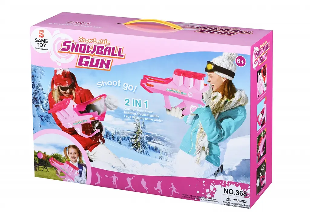 Іграшковий бластер 2в1 Same Toy Same Toy, рожевий (368Ut) - фото 4
