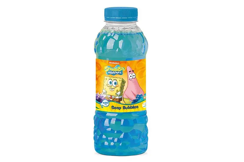 Бульбашки мильні 200636 "Mega Bubbles з тарілкою. Губка Боб" об'єм 450 мл DoDo - фото 2