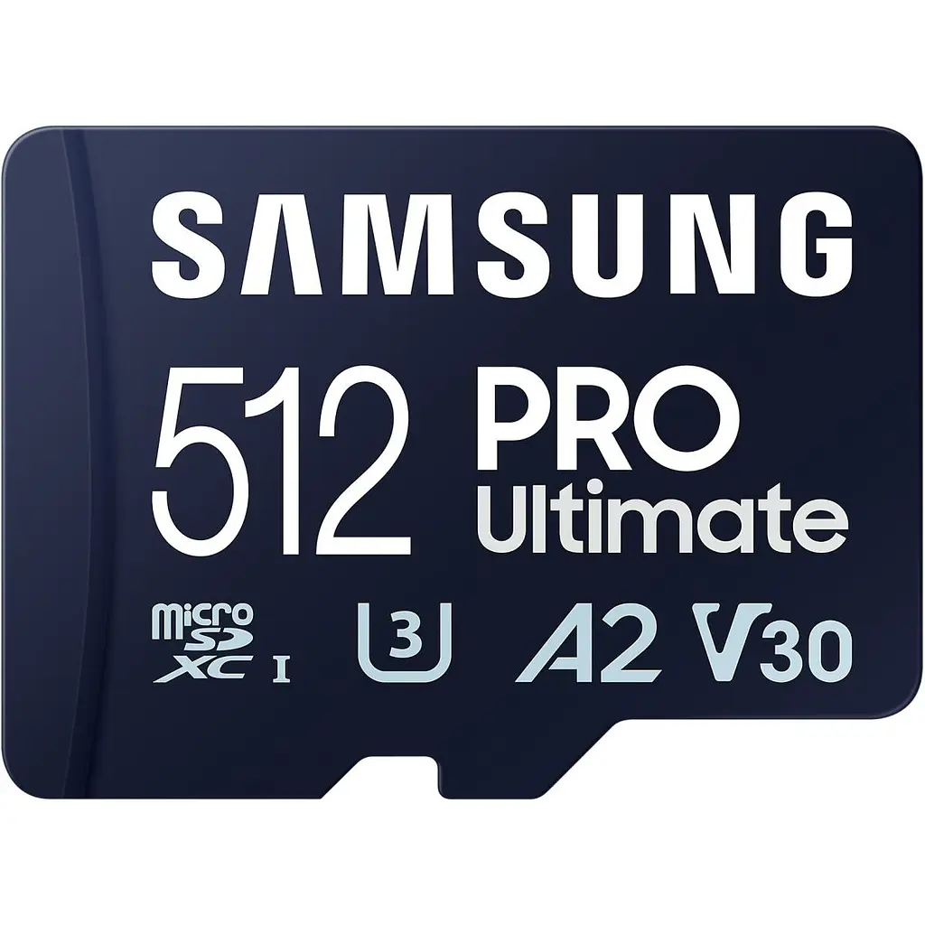 Карта пам'яті Samsung microSDXC 512GB Class 10 UHS-I U3 V30 A2 PRO Ultimate + SD Adapter [MB-MY512SA] [112858] - фото 6