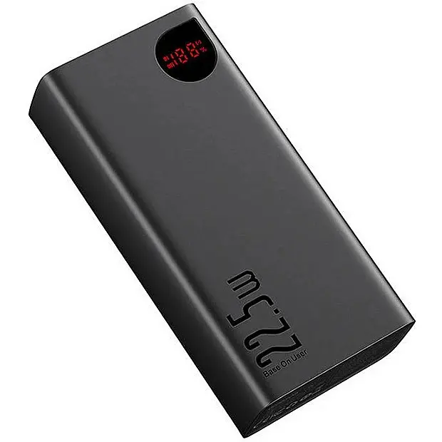 Портативная батарея Baseus Adaman Metal 40000mAh 22.5W PPAD020101 внешняя - фото 2