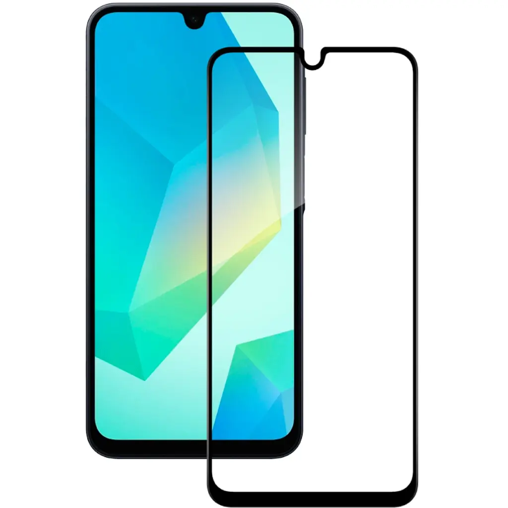 Стекло защитное ACCLAB Full Glue Samsung A16 Black (1283126598821) - фото 2