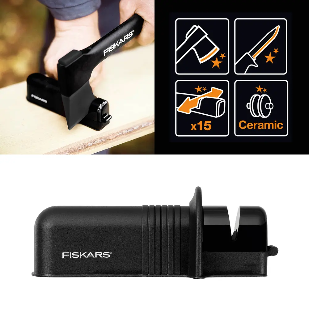 Точилка для сокир та ножів Fiskars Solid кераміка/мікс (1026797) - фото 3