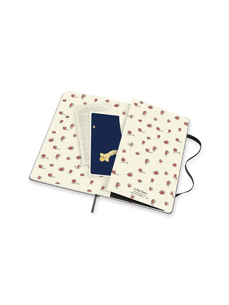 Записник Moleskine Le Petit Prince середній, Нелінований Сірий (LEPP03QP062C) - фото 6