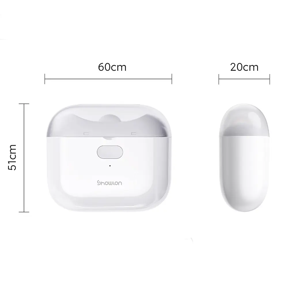 Електрична машинка для стрижки нігтів Xiaomi Showlon Electric Nail Clipper Mini (LQ-DDZJD03) - фото 9