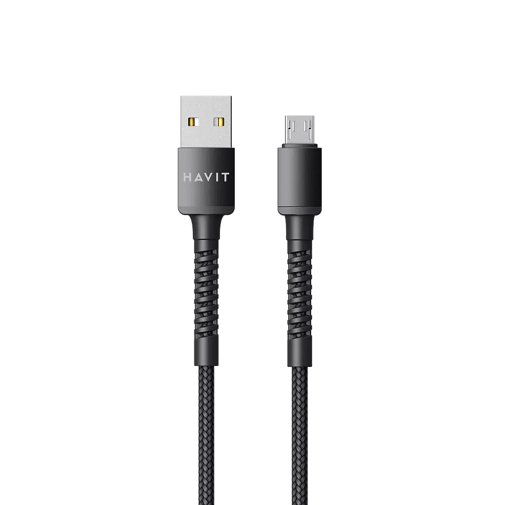Кабель Micro USB HAVIT HV-CB6195 2.1A 1м HAVIT (27839-000) - фото 2