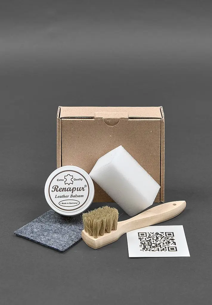 Набір для догляду за шкіряними виробами у коробці - фото 2