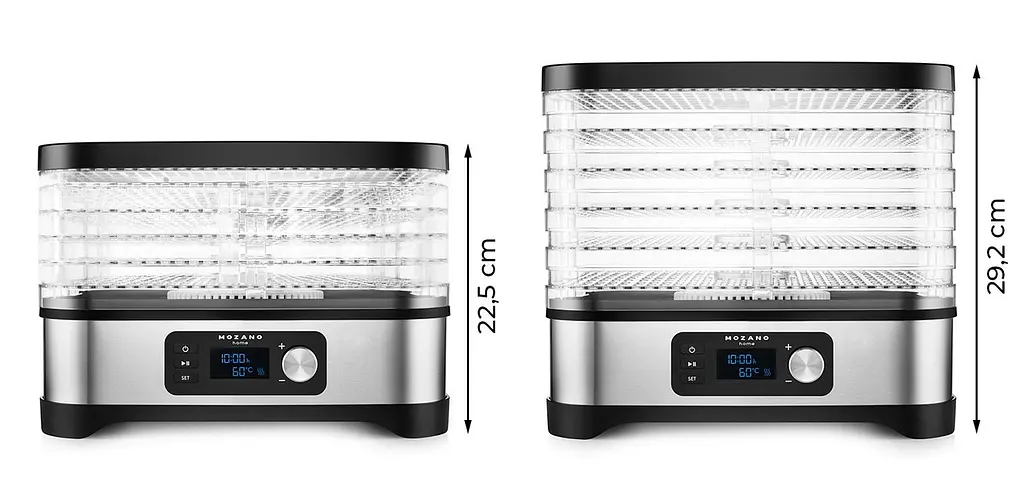 Сушилка Mozano PRO Dehydrator 450 Вт AGD/SUS/02 - фото 3