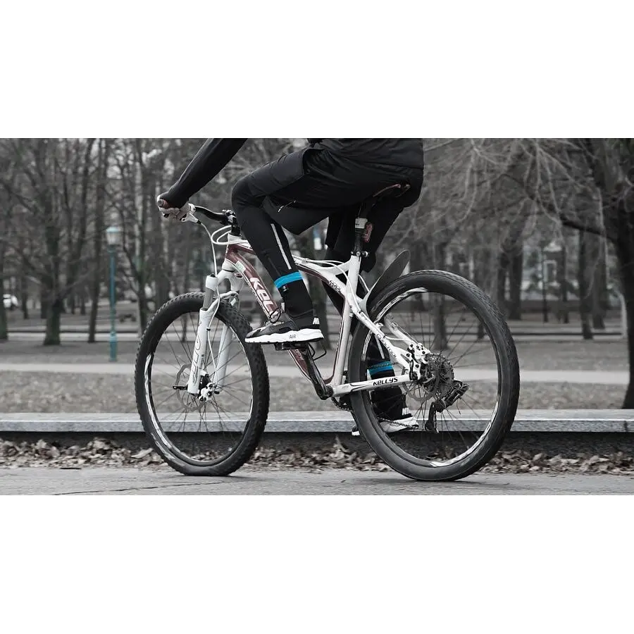 Шкарпетки DexShell Running Lite водонепроникні S блакитні - фото 7