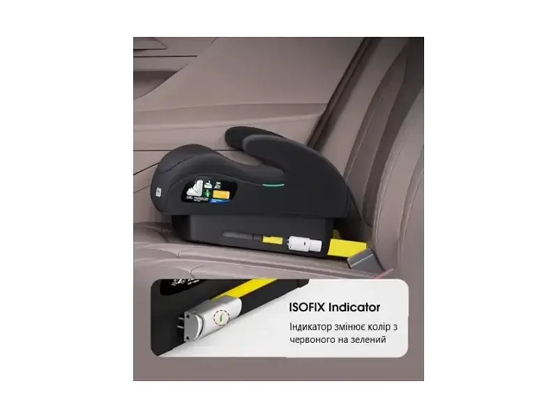 Автокрісло Kidilo Isofix чорний (6928270766331) - фото 8