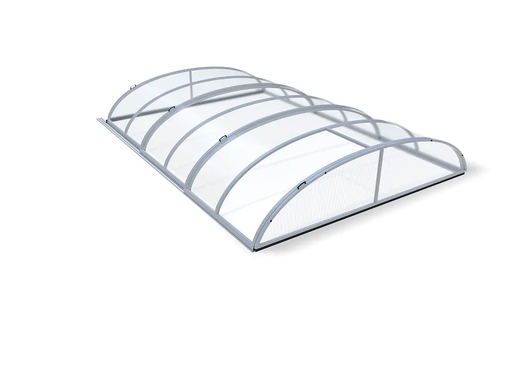 Павільйон Compact з сотовим полікарбонатом розміром 3.30х6.42х0.76м K-3-330Standard