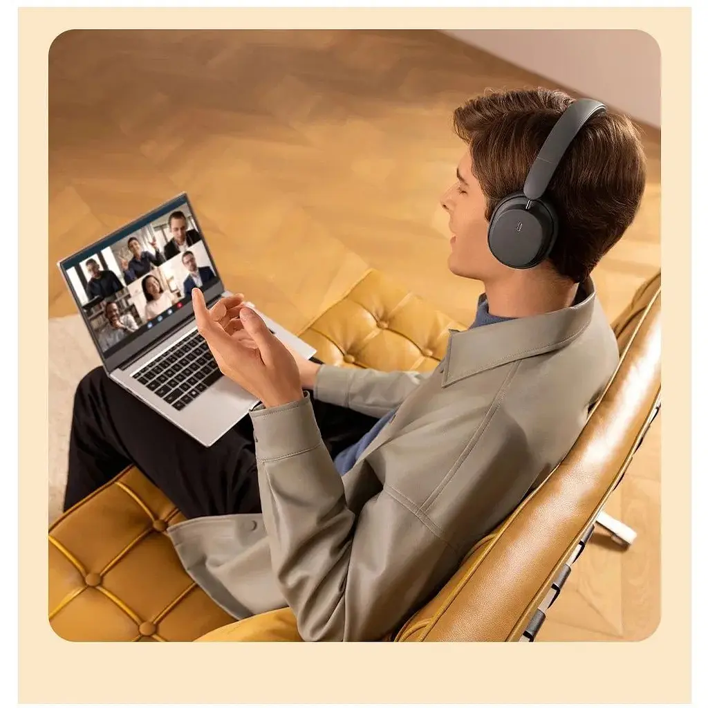 Наушники Baseus Bowie D05 полноразмерные беспроводные до 70 часов - фото 5