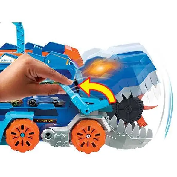 Мега-транспортер Hot Wheels Невероятный Ти-Рекс серии City (HNG50) - фото 5