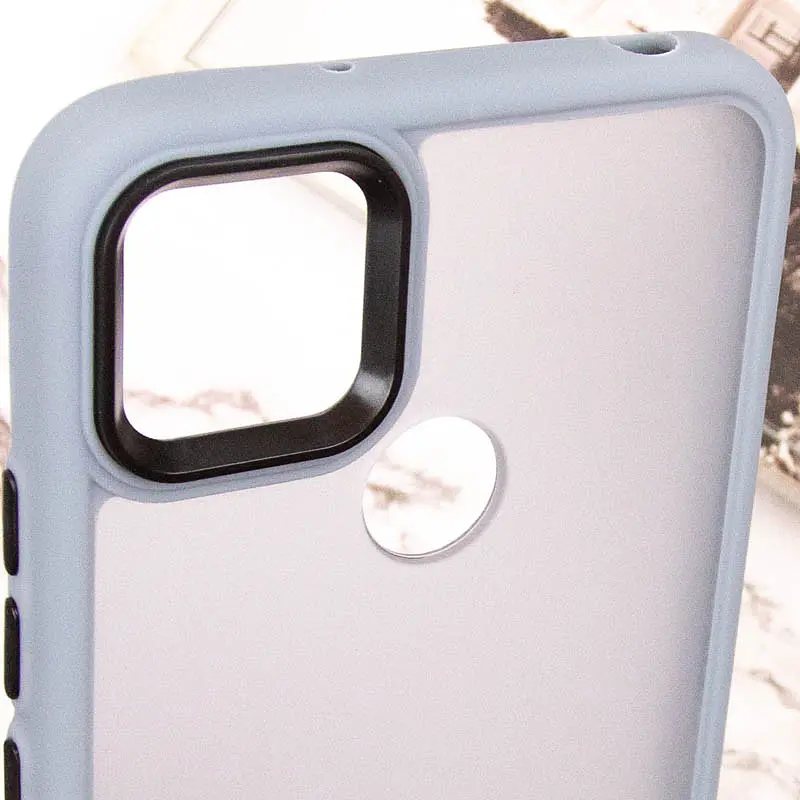 Чохол TPU+PC Lyon Frosted для Xiaomi Redmi 9C Sierra Blue - фото 5