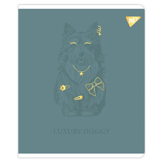 Зошит для записів А5 Yes Luxure doggy 24 аркуша в клітинку (767539) - фото 4