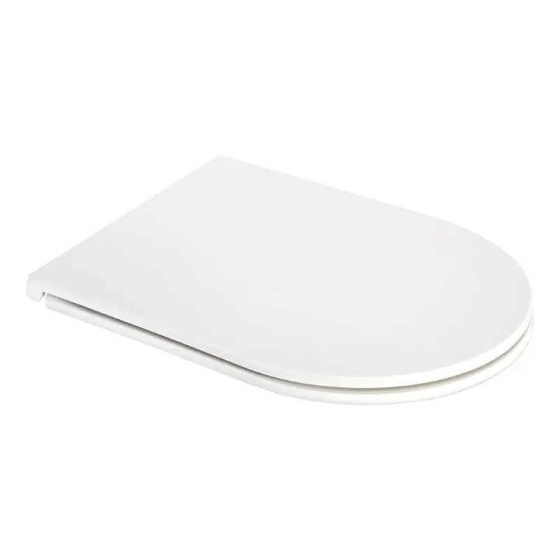 Унитаз подвесной Qtap Scorpio безободковый Ultra Quiet с сиденьем Soft-close QT1433053EUQW, Белый - фото 8