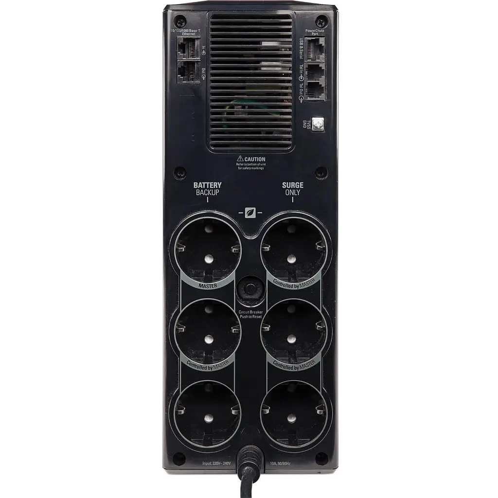 Джерело безперебійного живлення APC 1200 ВА / 720 Вт / 9 А*ч (BR1200G-GR) - фото 2