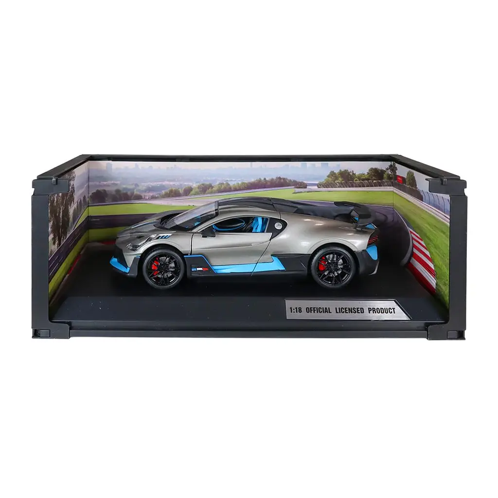 Автомодель - BUGATTI DIVO (сірий, 1:18) TechnoDrive 250940BDGY - фото 3