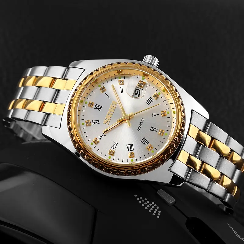 Наручний годинник чоловічий 9098SI-B Silver Men Skmei acs0029896 - фото 3