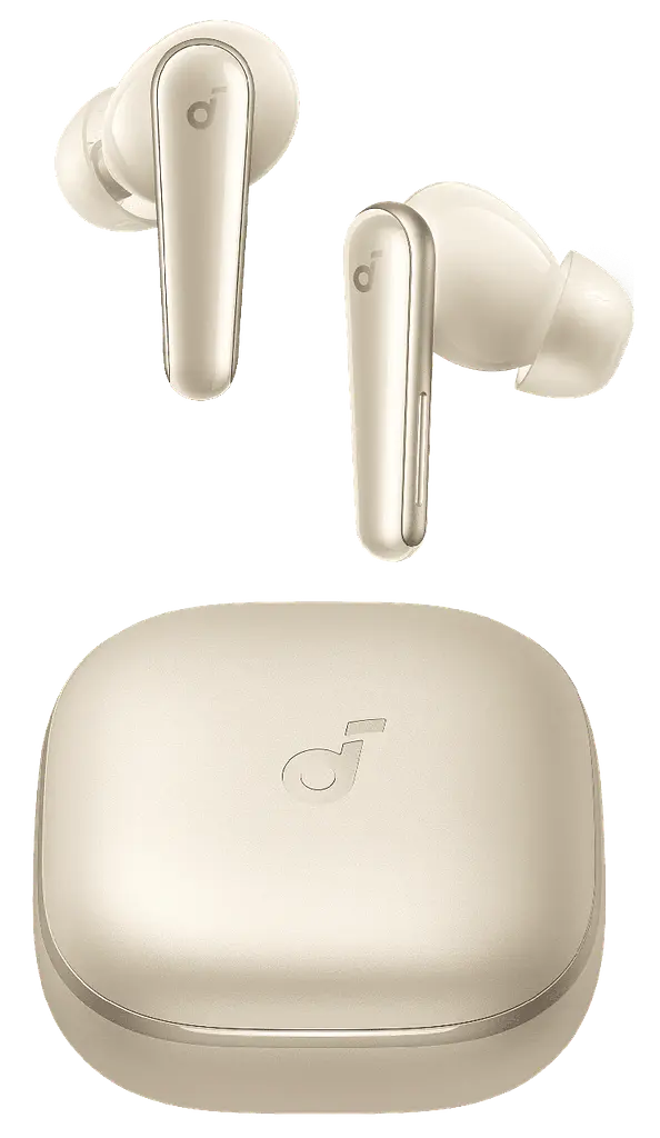 Навушники бездротові Anker SoundСore Liberty 5 золотисті (A3957GB1) - фото 4