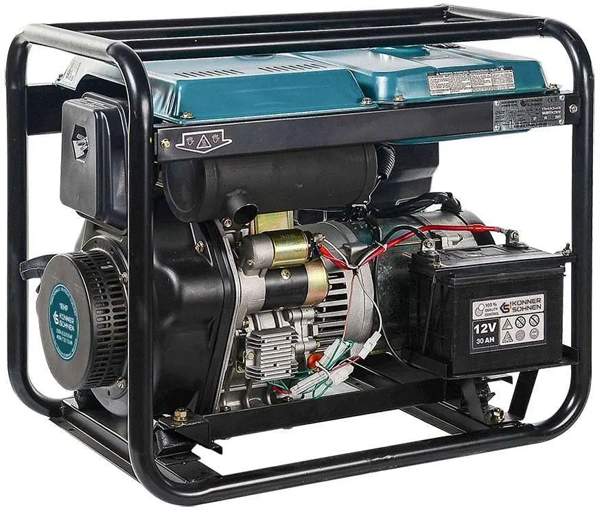 Генератор дизельний Konner&Sohnen KS 9100HDE-1/3 ATSR (EURO V) (KS9100HDE-1/3ATSR) - фото 4