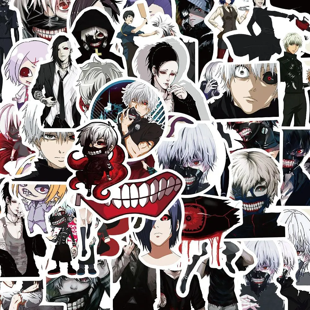 Стікерпак GeekLand Tokyo Ghoul 50 штук - фото 3