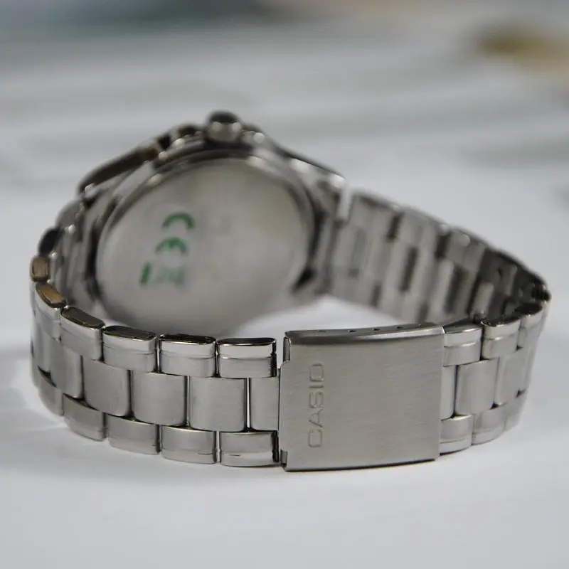 Годинники наручні жіночі сталеві модні оригінальні Casio Collection LTP-1259PD-7BEF - фото 2