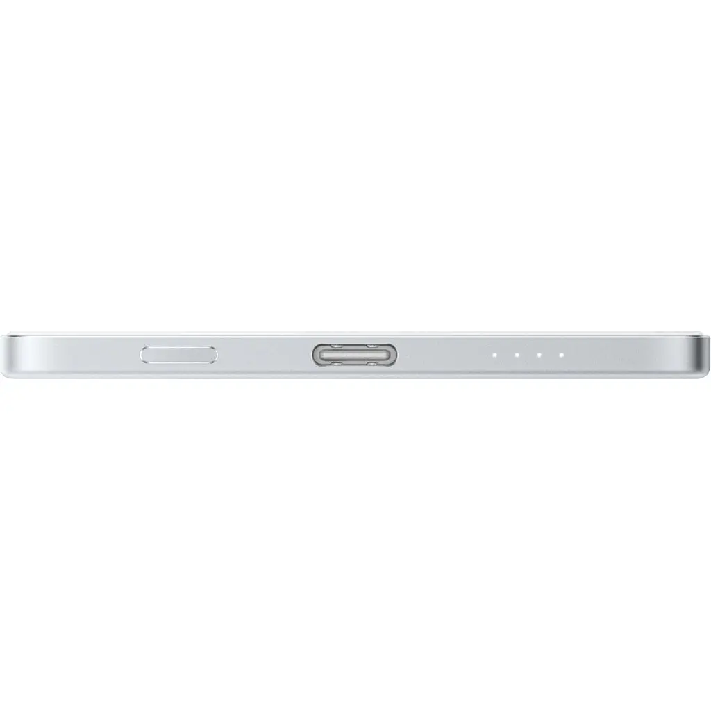 Внешний аккумулятор Xiaomi Magnetic UltraThin 5000mAh 15W Silver (BHR08Z2GL) [162506] - фото 4