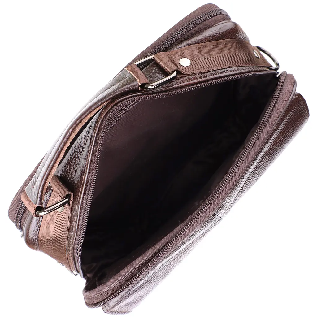 Ділова чоловіча сумка з натуральної шкіри Vintage 27,5х33х8 см sum0027513 - фото 7