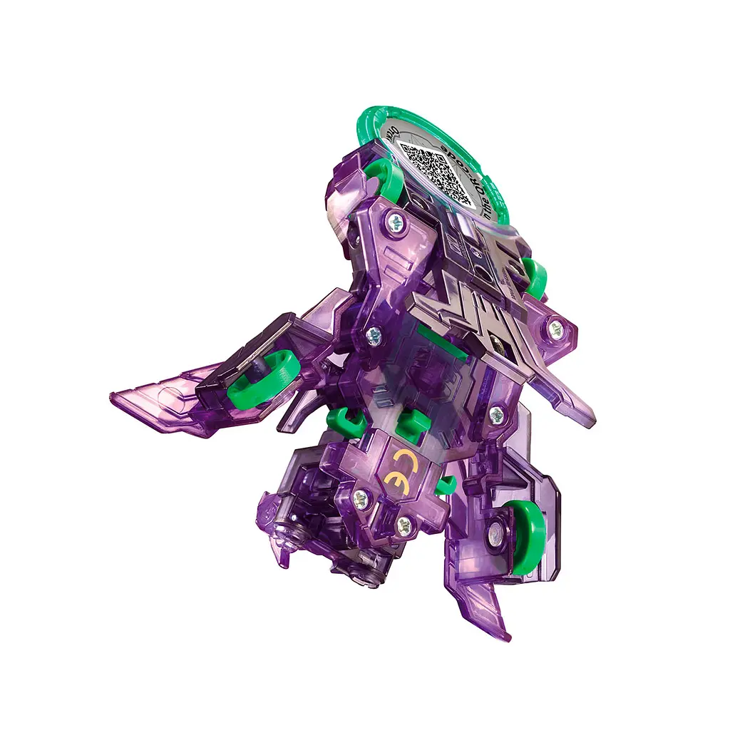 Машинка-трансформер Screechers Wild S3 L1 Крейзі Фенікс (EU682104) - фото 3