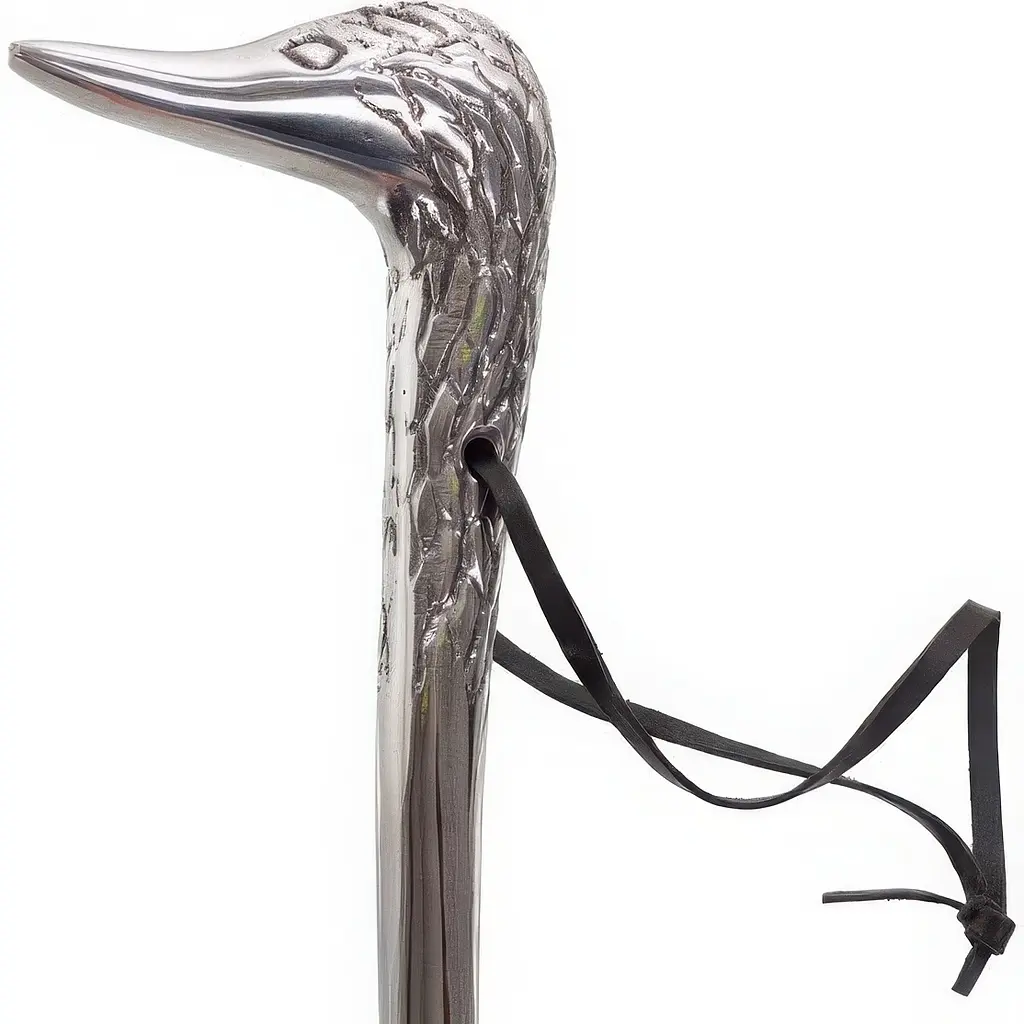 Ложка для взуття Elen Dekor Качка алюміній 50 см  (874-044) - фото 2